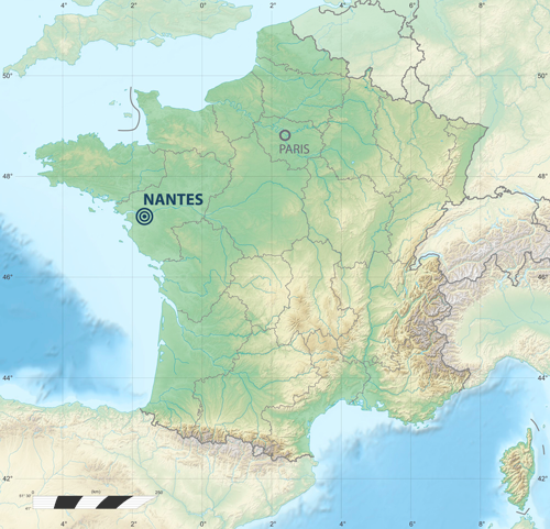 France location map